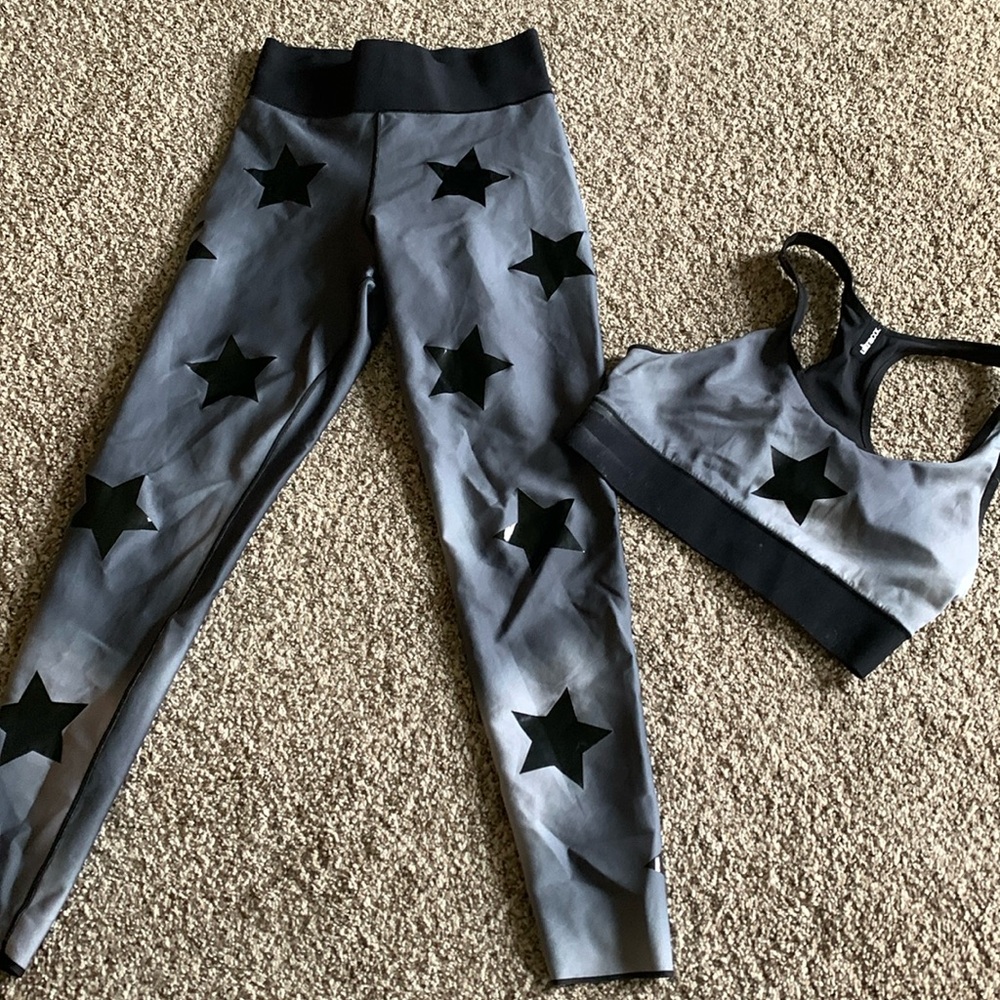 Ultracor workout set. Top and bottom both small. Used but lots of life left.